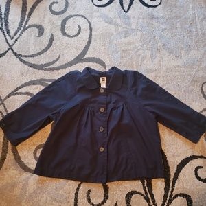Gap navy blue crop jacket